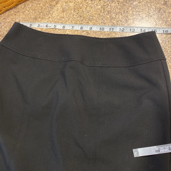 NWT Worthington Black Lined Skirt 10 - Picture 5 of 12